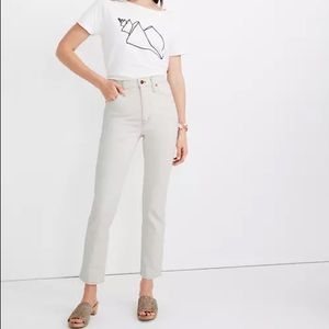 Madewell Perfect Vintage Crop Jean- 25